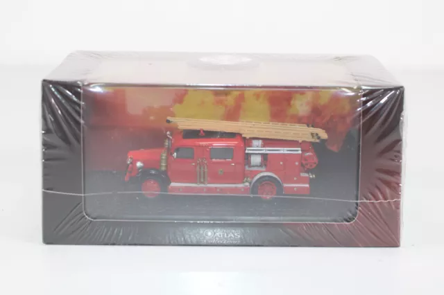 Feuerwehren der Welt: Atlas Modell "Volvo Feuerwehr B-11" 1:72 - NEU OVP-N22