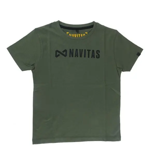 T-Shirt Navitas Core Kinder grün *alle Größen* NEU Karpfenangeln Kleidung