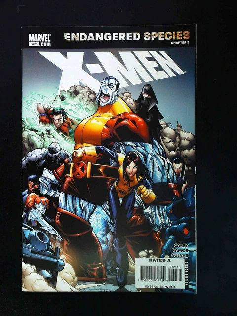 X-Men #202  Marvel Comics 2007 Vf/Nm