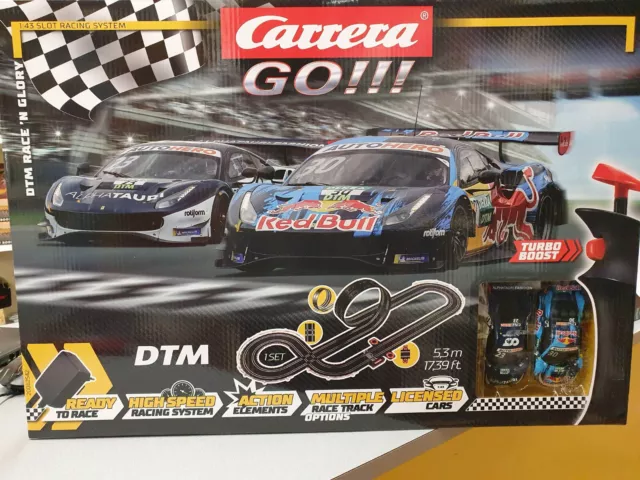 Carrera Go Pista Dtm Race N'glory Ferrari Redbull 1:43 Slot Car