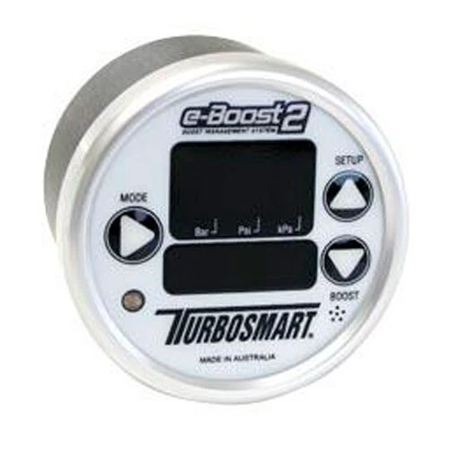 Turbosmart TS-0301-1001 eB2 Electronic Boost Controller Gauge 60mm White Silver