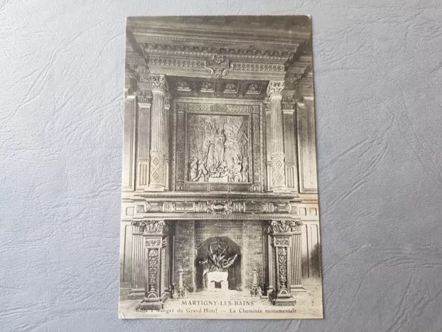 CPA / Carte postale ancienne - MARTIGNY-LES-BAINS Cheminée monumentale (88)