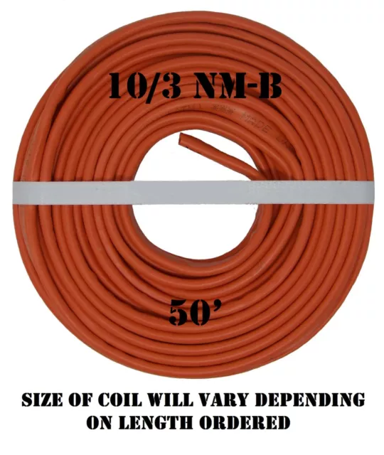 10/3 NM-B x 50' Southwire "Romex®" Electrical Cable