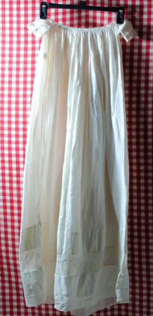 Antique 1900's Baby Dress For Christening ? White In Color As Is