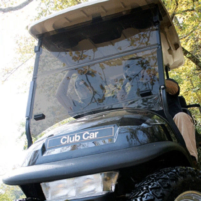 Club Auto Precedent IN Poi Tempo Golf Cart Colorato Urto Pieghevole Parabrezza