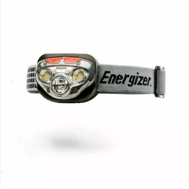 Energizer Vision HD+ Focus Headlamp 3 AAA Energizer batteries 400lm HEADTORCH