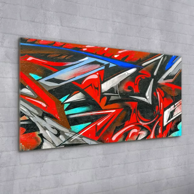 Acrylglasbild Wandbild Plexiglas 100x50 Straßenkunst Graffiti moderner Stil