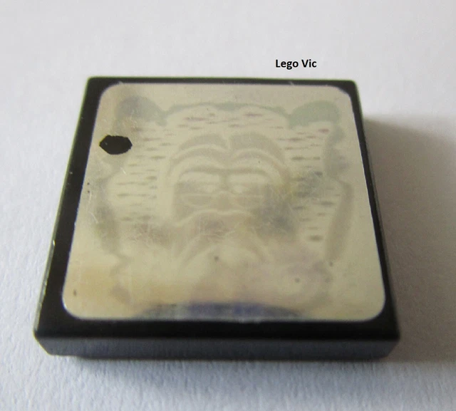 LEGO 3068BPB0063 Tile Black + Dumbledore Hologram Harry Potter Sticker 4709 A4