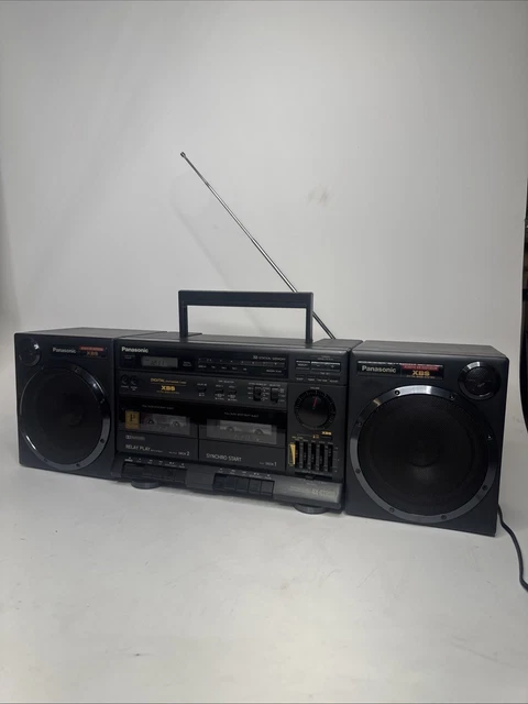 PARTS VINTAGE PANASONIC Rx-Cw26 Am/Fm Radio Cassette Boombox