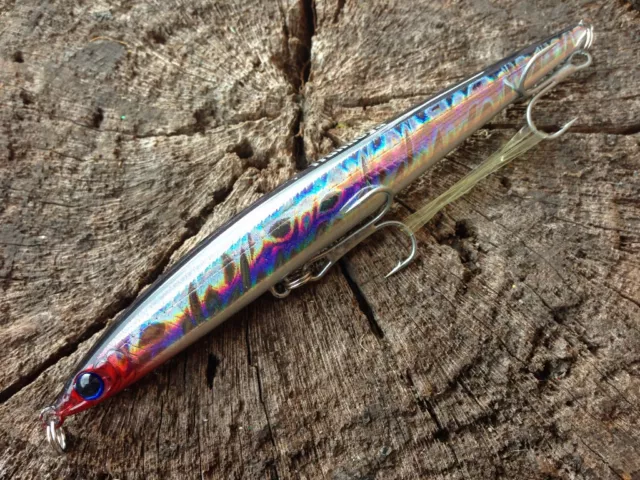 FISHING LURES BAIT Poppers Popper Pencil Surface Lure Bass Stick Topwater  $7.99 - PicClick AU