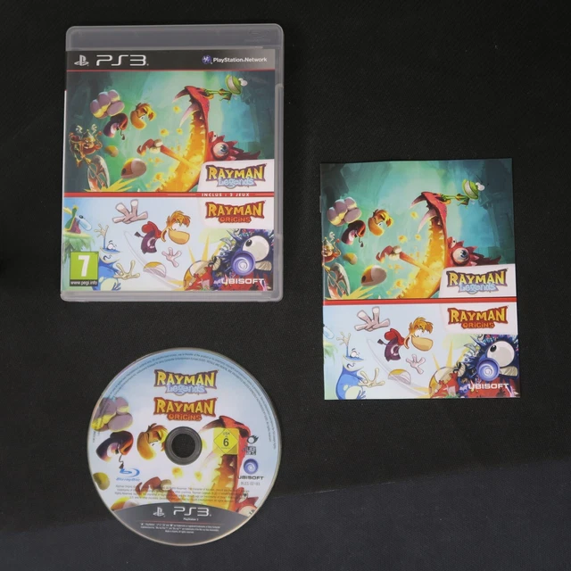 RAYMAN LEGENDS + Origins Duo pack PS3 Complet PAL FR Sony PlayStation 3 EUR 24,99 - FR