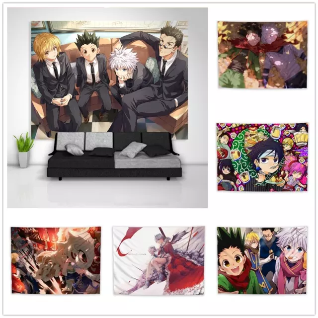 Hunter x Hunter Wandteppich Kunst Wandbehang Bettdecke Poster