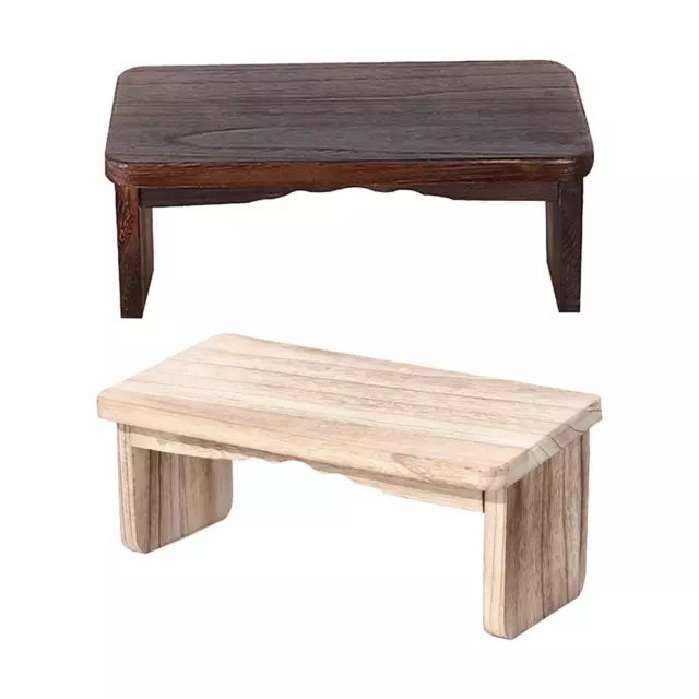 Folding Meditation Bench Wooden Chair Seating Kneeling Stool for Mindfulness