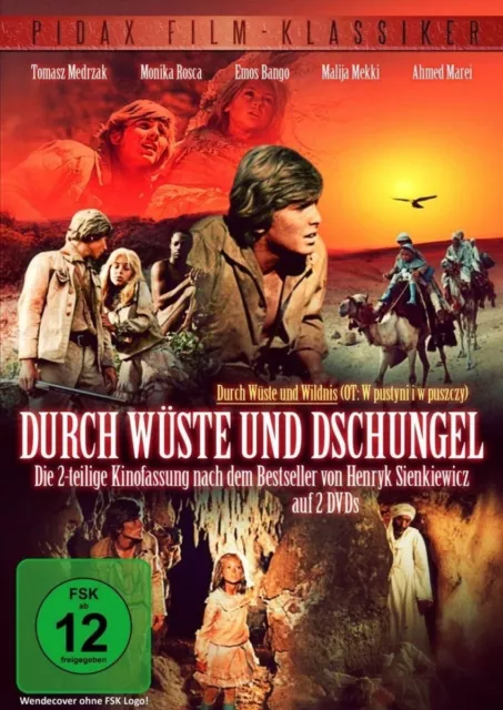 Durch Wüste und Dschungel (Durch Wüste und Wildnis) (Pidax Film-Klassiker) [2 DV