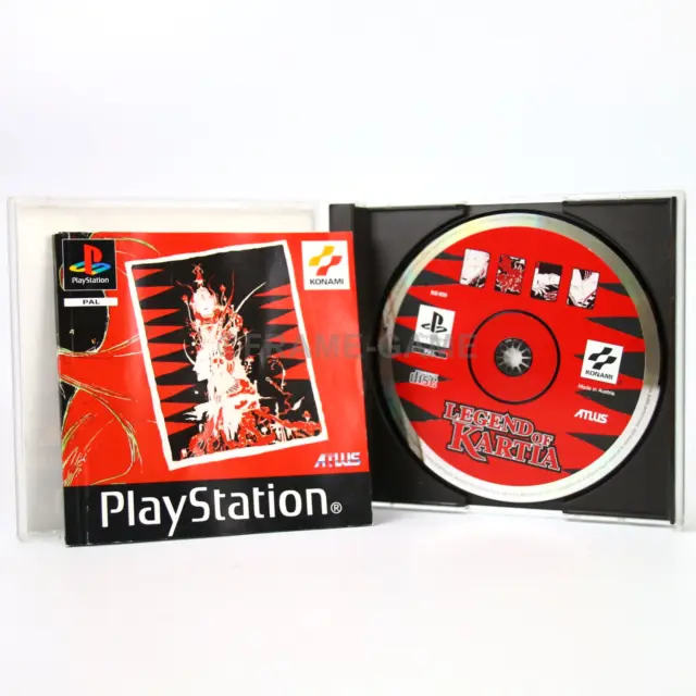 Sony Playstation 1 PS1 PAL OVP Legend of Kartia Sehr Gut
