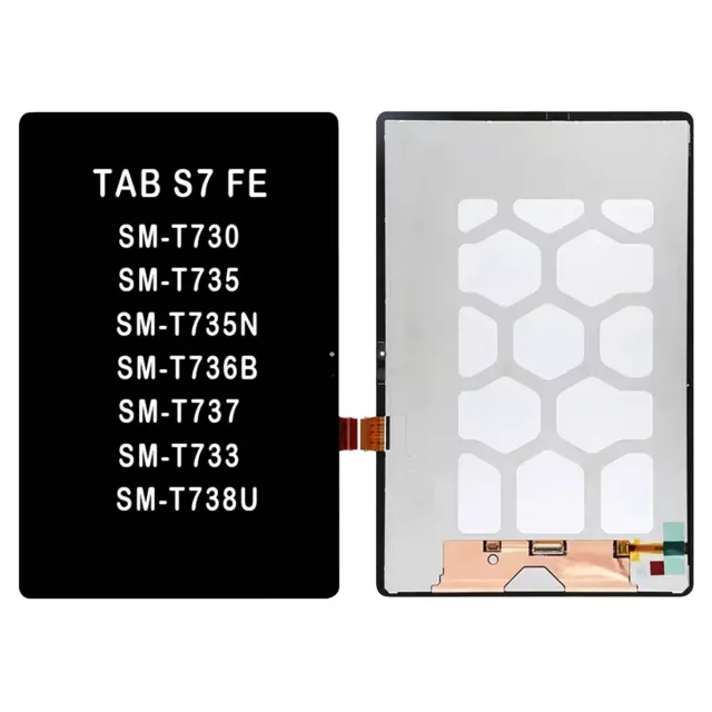 Neuf TOUCH & LCD Pour SAMSUNG Galaxy Tab S7 FE SM-T730 T733 T735 T736 T738 12.4"