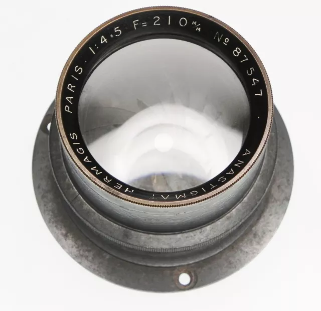 Hermagis 210mm f4.5 Anastigmat Barrel Lens  #87547