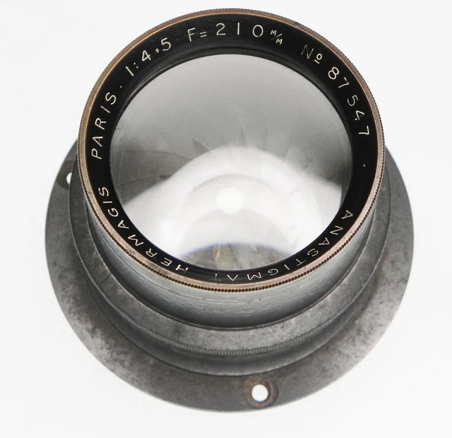 Hermagis 210mm f4.5 Anastigmat Barrel Lens #87547 Hermagis 210mm f4.5 Anastigmat Barrel Lens #87547
