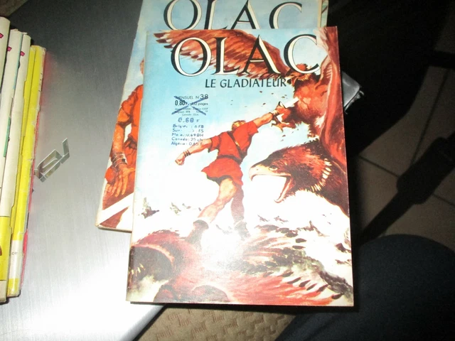 OLAC LE GLADIATEUR N° 38 PETIT FORMAT MENSUEL SFPI MARS 1964 TBE EUR 3 ...
