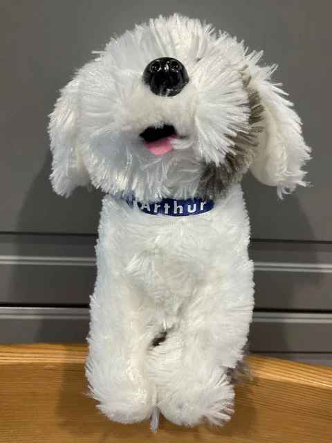 DULUX DOG PLUSH Toy Paint Mascot Old English Sheepdog ARTHUR Blue