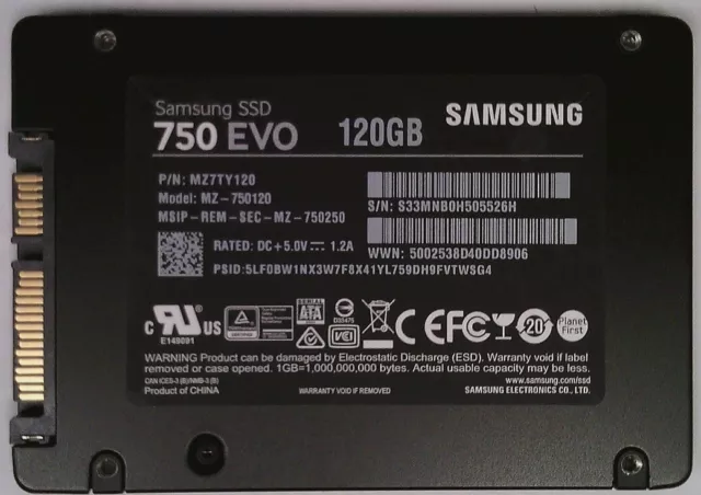 Samsung - 2.5" - SATA - SSD - 120GB, 250GB, 500GB - EVO & PRO