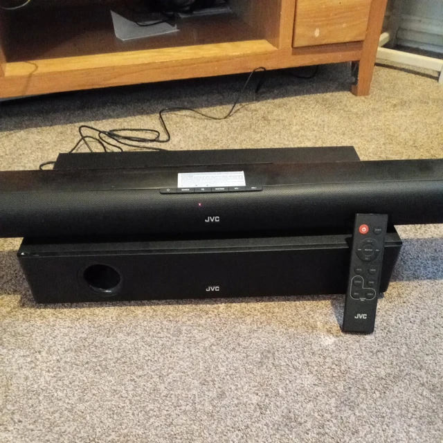 JVC THD337B 2.1 Sound bar with wired subwoofer , Bluetooth £40.25