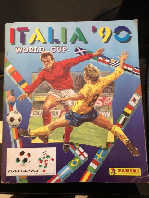 STICKER PANINI WORLD CUP ITALY 90 EQUIPE TEAM COSTA RICA # 181 RECUP REMOVED