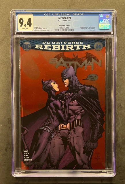 Batman #24 convention edition foil CGC 9.4