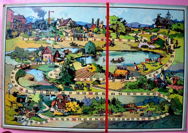 Plateau Jeu de L'oie Vierge 3