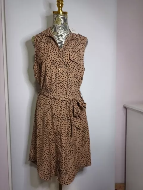 Portmans leopard print clearance dress