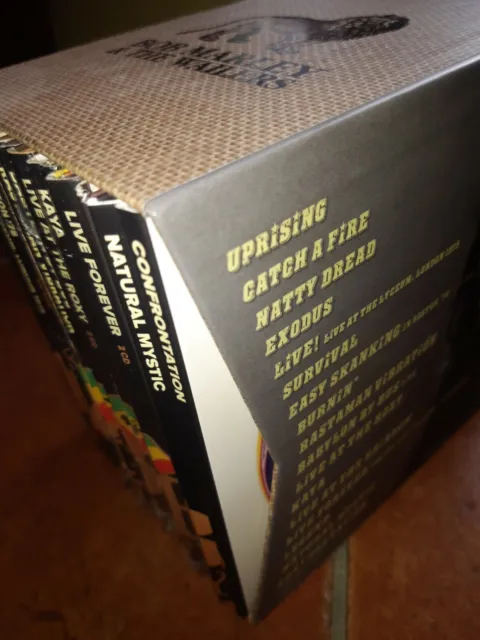 Opera Completa Box Cofanetto 17 Cd + 3 Dvd Bob Marley & The Wailers  Collection 3