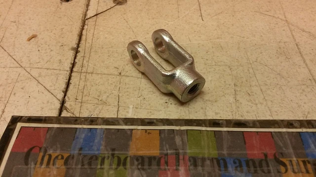 NOS CAT CATERPILLAR Threaded Rod Clevis Yoke End 5/16