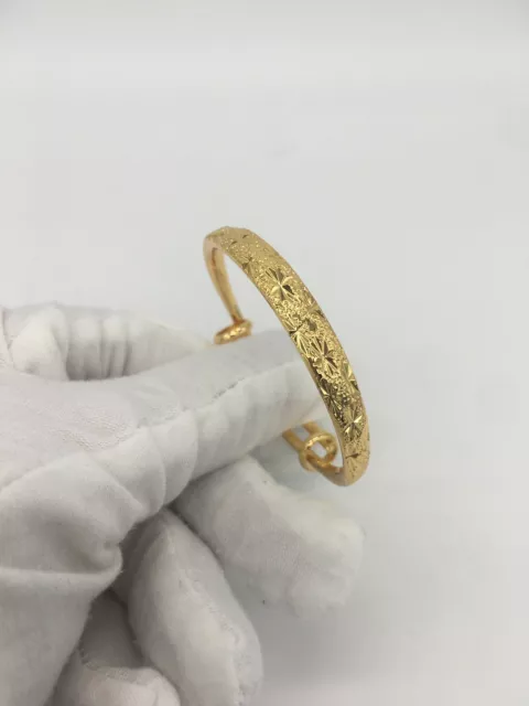 Baby, Toddler, Child, 18k, 18ct Gold Filled, Bangle, Bracelet, SECONDS Ref:-3