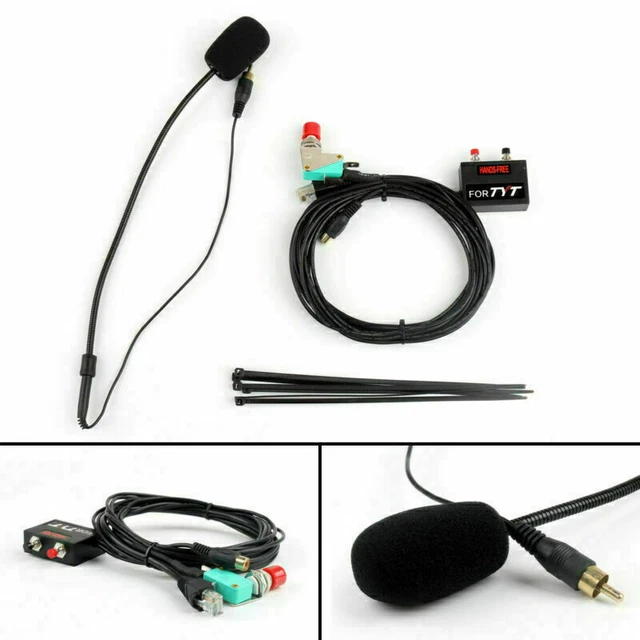1Pcs 8Pin Hands-Free Car Microphone For TYT TH-9000D/MOTOROLA SMP-908 Radio
