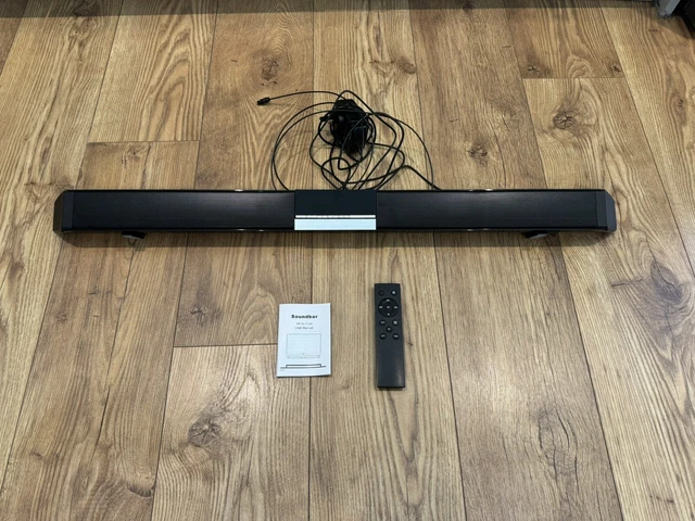 Soundbar 40W Bluetooth - Sistema de Cinema 3d Surround Controle Remoto