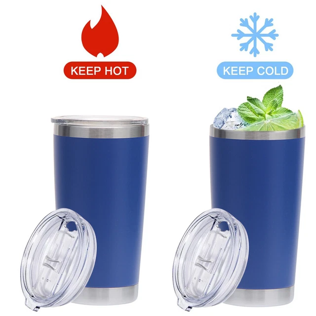 20oz Sprayed Car Mug 304 Stainless Steel Insulated Coffee Mug Hot & Cold Drink