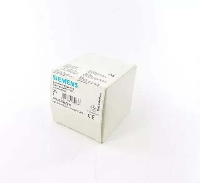 SIEMENS 8WD4320-0FA-NEW Summer Element 24V UC Black