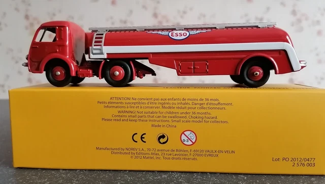 Dinky Toys - 1:43 - Tracteur Panhard Avec Semi-Remorque Citerne Ref 32c Prodotto In Francia Meccano