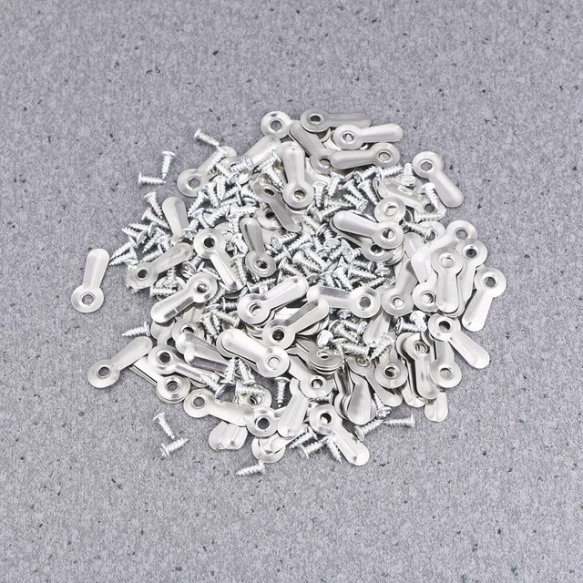 200 pz Kit Appendi Telaio Vestiti Neri Accessori