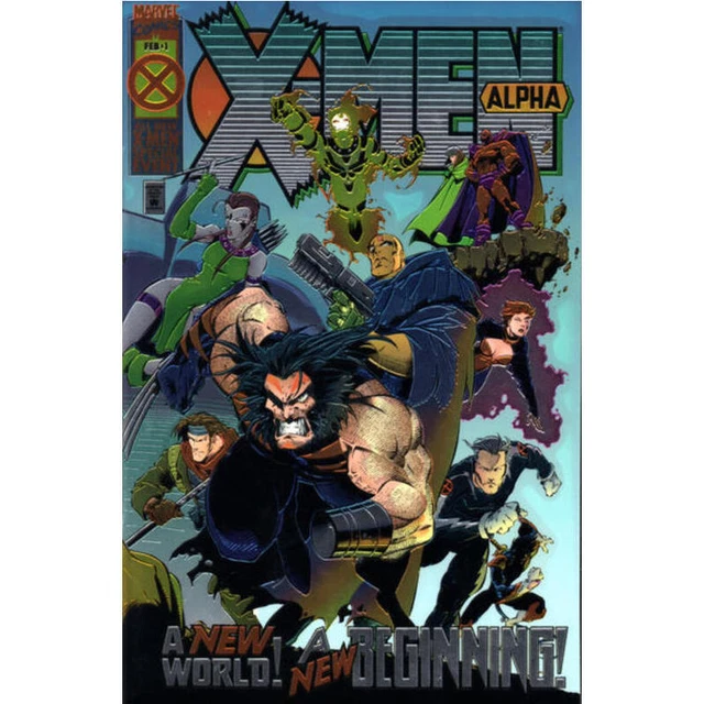 X-Men Alpha #1 in Near Mint minus condition. Marvel comics [a{