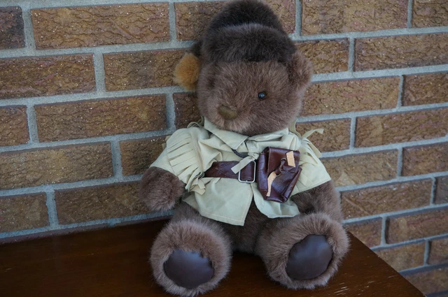 DAKIN CREATIONS BROWN Plush TEDDY BEAR Jointed Stuffed Animal Doll ...