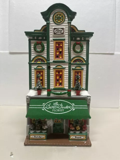 DEPARTMENT 56 Snow Village THE SECRET GARDEN FLORIST #54885