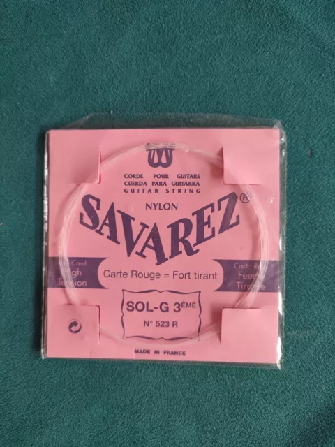 Savarez Gitarrensaite / Nylon / Nr. 523 R