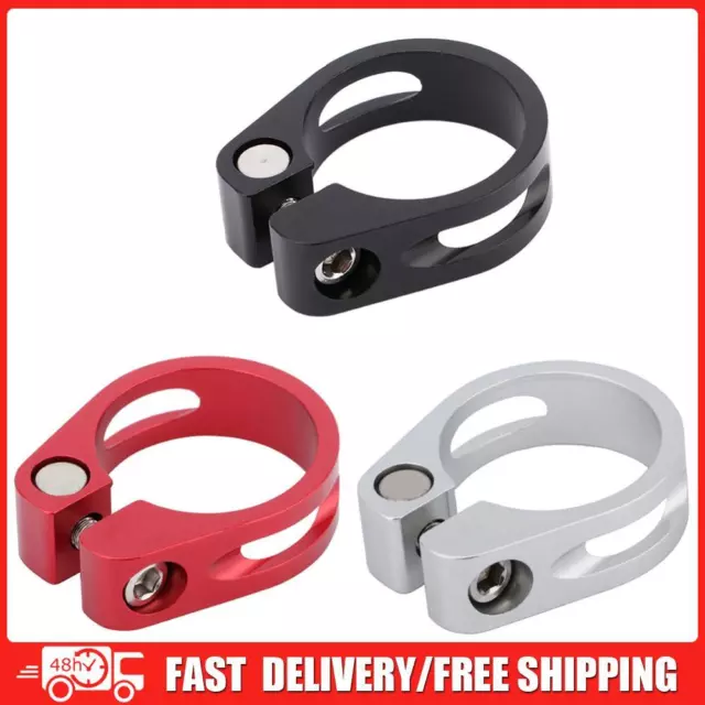 Mountain Road Bicycle Seat Post Clamp CNC Bike Seat Tube Mount Clip Cycling Part