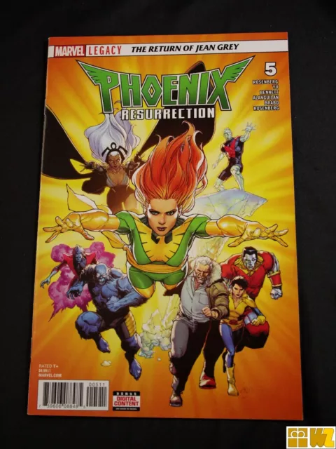 MARVEL Legacy The Return of Jean Grey Phoenix Resurrection 5 Top Zustand ! gebr.