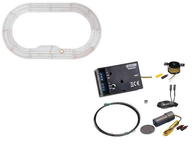 Faller 161905 Car System Bushaltestellen Set mit Laser Street H0 Neu