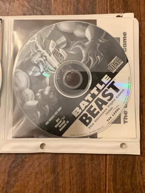 CD original BATTLE BEAST Ultimate Fight Game 7ème niveau