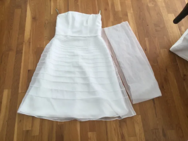 Short White Wedding Dress 14