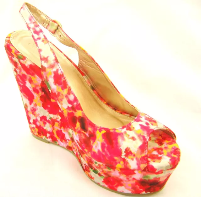 Cerise pink deals wedges