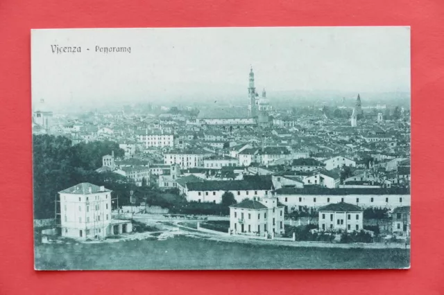 Cartolina Vicenza - Panorama - 1917 ca.